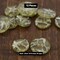 12 Pieces Clear with Silver Wiring Inside Small Buttons 15/16 Inch